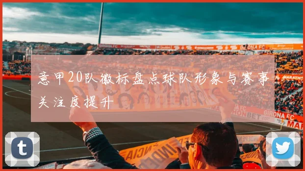 意甲20队徽标盘点球队形象与赛事关注度提升